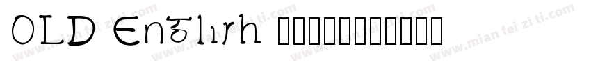 OLD English 字体转换器字体转换